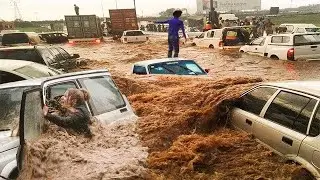 Nature's vengeance in Europe! In Murcia, Spain, severe flooding submerged hundreds of homes