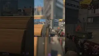 alex666 INSANE Spray Transfer On Overpass!  #cs2 #csgo #cs2overpass #counterstrike #pov #csgoclips