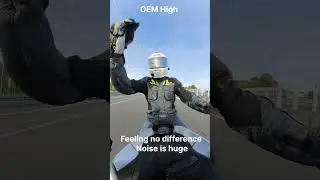 Yamaha Tracer 9 GT Windscreen WRS Touring vs OEM Stock