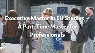 Executive Master in EU Studies - Study part-time and take your career to the next level!