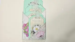 4 Pocket Floating Page Insert With Tags