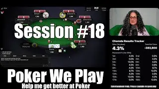 Poker We Play | Chemda | Session 18 | 1st Rate 4.3% | Net -383.800