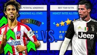 Best Team In FIFA vs. Wonderkids At Full Potential! - FIFA 19 Career Mode