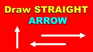 How To Draw Straight Arrow In Word (Microsoft)