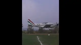Siai Marchetti SF260D low fly by@ Sassuolo Airfield