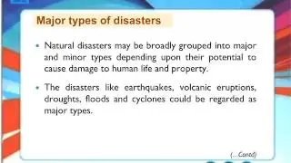 Types of Natural Disasters