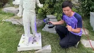 Hướng dẫn Scan 3D tượng P2[ 3D Scan stone statues] #3dpro #3dscan