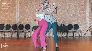 Muchachita Linda Juan Luis Guerra | Daniel y Tom Bachata Dancing Y Footwork [Amsterdam]