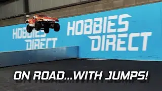 Adding Jumps to an On Road RC Racing Track - Utter Chaos