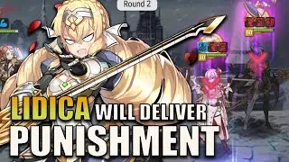 Lidica Will Punish All The Boss Arunka Defense Teams - Epic Seven