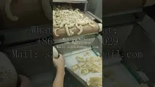 Tea microwave drying and withering machine, Shandong Rose microwave drying tunnel furnace complete m