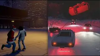 Some very late Christmas shenanigans in GTA Online...
