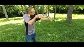 shooting my slam fire shotgun (for the first time)
