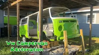 I Got My Vw Bus BACK ON THE GROUND!!! | Day 53