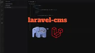 Creating a Laravel CMS - Step 6 - Creating a Read/List Page