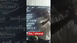 ore/ mineral