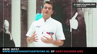 Cardioloog Jonas de Jong. Week van het Hartritme 2018, OLVG Amsterdam.