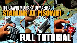 PAANO MAGLAGAY NG LOW VOLTAGE DISCONNECT SA PISOWIFI AT STARLINK | TUTORIAL