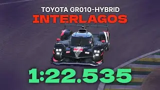 Le Mans Ultimate | Toyota GR010 - Hybrid - Interlagos | U4 P2 Hotlap