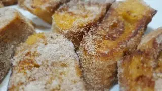 HOW TO MAKE A DELICIOUS TRADITIONAL FRENCH TOAST / COMO FAZER UMA DELICIOSA  RABANADA TRADICIONAL