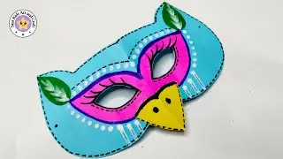 How To Make Owl Facemask🦉/ Easy/Tutorial/ Party/ @starkidsartcraft8261 