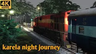 karela intercity wdm3d locomotive | Alco Smoking & Chugging Sound