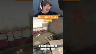 Best AWP peeks on Overpass - Part 4 #csgo #cs2 #AWP #cstips #counterstrike #overpass #gaming