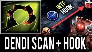 Dendi [Pudge] 7k vs 9k MMR - Scan & Blind Hook Dota 2