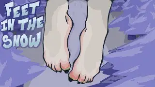 FEET IN THE SNOW