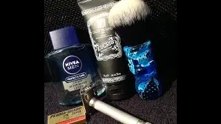 IC Custom Brush - Geo. F. Trumper Eucris Cream - Nivea Men