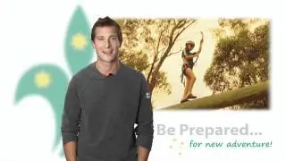 Bear Grylls encourages youth to take up scouting at Scouts Australia