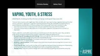Vaping, Smoking, & Nicotine Use in Youth