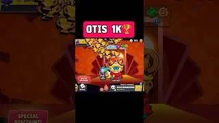 OTIS 1000+🏆 #brawlstars #bs #trophypushing #supercell #oldbrawl