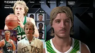 LARRY BIRD FACE CREATION - NBA 2K26