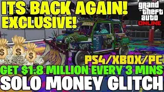 (GTA5)DUPLICATION GLITCH AFTER PATCH MAKE MILLIONS OF MONEY EVERY MINUTE  (1.50)
