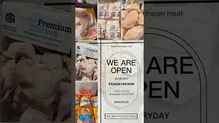 T&G imported frozen meat products your daily meat supply, open everyday #chicken