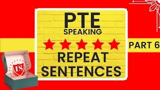 PTE speaking repeat sentences part 6 | practice repeat sentence pte 2022 | most repeated questions