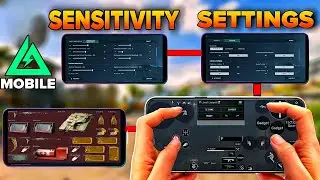 Wow😍MY NEW BEST SETTINGS AND SENSITIVITY🔥 DELTA FORCE MOBILE 