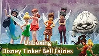 Unboxing Disney Tinker Bell and the Legend of the NeverBeast Fairies Figurine Playset
