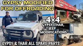 Modified Gypsy Workshop in Jalandhar, Punjab | Gypsy Modifications & Spare Parts  in Punjab 🔥|