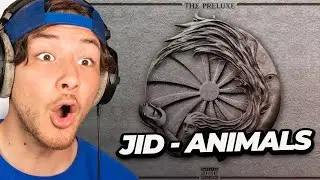 JID - ANIMALS (PT.1) FT. EMINEM REACTION