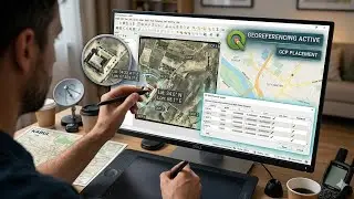 QGIS tutorial: how to Georeferencing freehand images with coordinate like GIS Expert