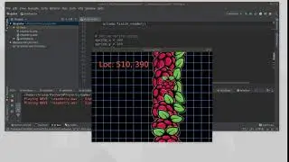 Bouncing sprites and moving backgrounds - Python Arcade module demo