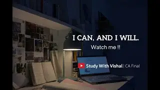 Study With Vishal | CA Final Live Stream