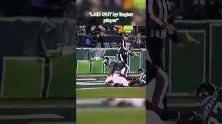 When an NFL Punter Gets LAID OUT 😳💥 #nfl #shorts