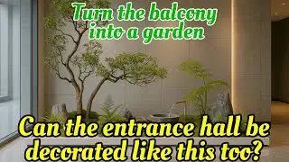 Can the entrance hall be decorated like this too?