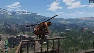 SCUM pee in rooftop