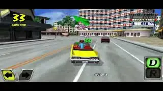 Crazy Taxi Classic Wrong Way R.B.Station Dlores Entracer Ambulance WOW Time Up Arcade With Axel AAAW