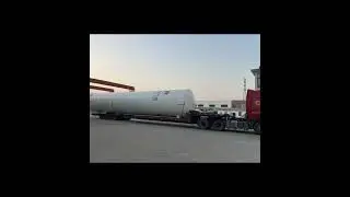 100m3 Liquefied Argon Gas Tank get ready! #tankequipment #bulktank