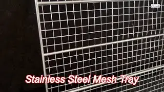 304 316 316l stainless steel mesh tray for dehydration plain weave
